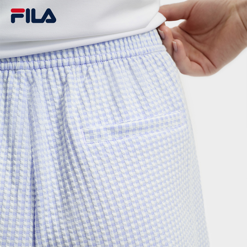FILA CORE LIFESTYLE WHITE EVERYDAY ELEGANCE Women Knitted Shorts