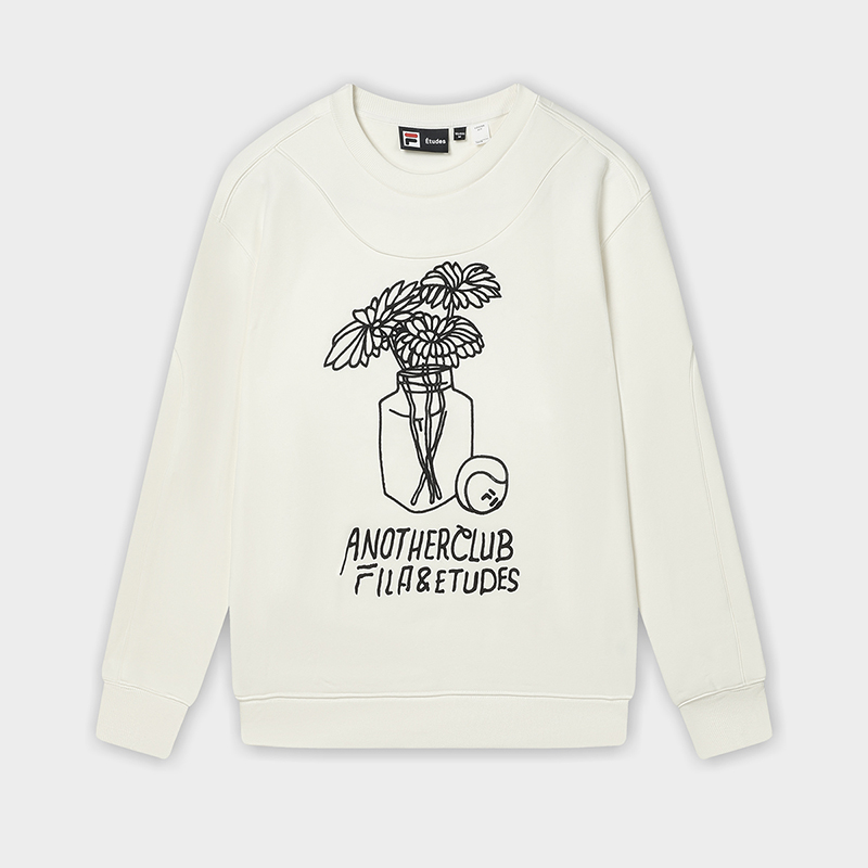 FILA CORE x ETUDES ANOTHER CLUB Women's Sweat in Ash