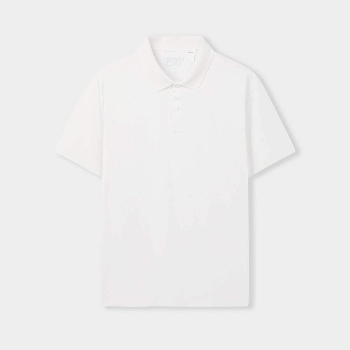 FILA Men Knitted Short Sleeve Polo Shirt