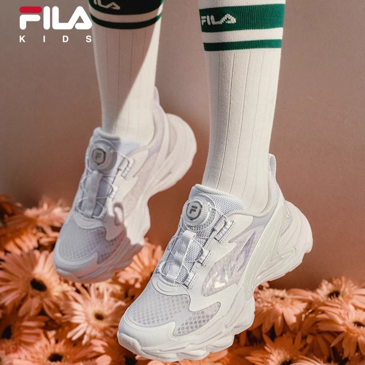 (EU33 - 39) FILA KIDS HERITAGE SPHINX 2 Boys/Girls Sneakers Running Shoes