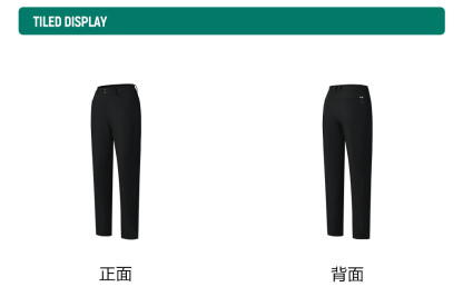 FILA CORE ATHLETICS GOLF STATELY FLORAL Women Woven Pants (Black)
