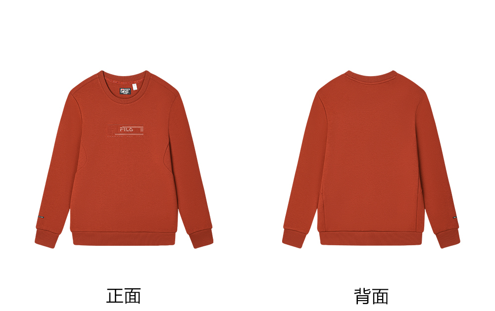 FILA CORE LIFESTYLE WHITE MILAN DESIGN WEEK Men Sweatshirt  (Red / Turquoise / White)