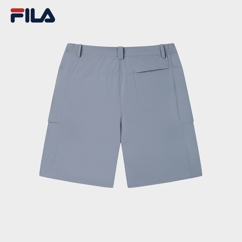 FILA CORE LIFESTYLE WHITE EVERYDAY ELEGANCE Men Woven Pants (Blue)