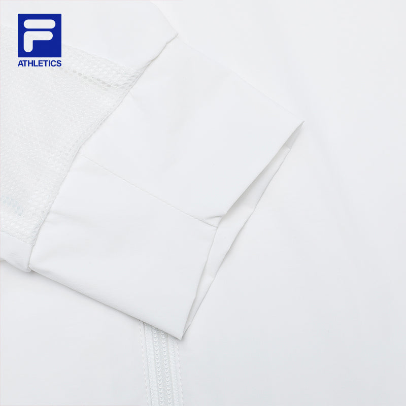 FILA CORE ATHLETICS TENNIS ART IN SPORTS Women Woven Top (White)
