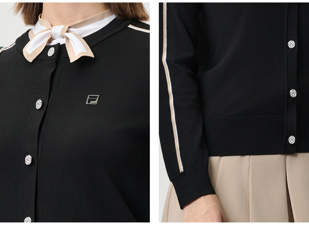 FILA CORE ATHLETICS GOLF STATELY FLORAL Women Jacket (Black)