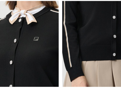 FILA CORE ATHLETICS GOLF STATELY FLORAL Women Jacket (Black)