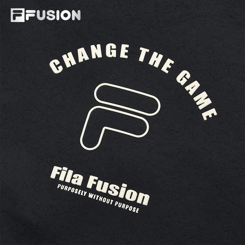 FILA FUSION INLINE URBAN TECH Mens Woven Top in Black