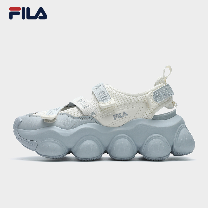 FILA CORE FRAGOLA FASHION MODERNO Women's Sandal Shoes (White-Grey / Cream-Brown / Black)