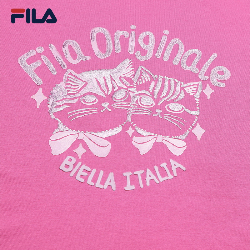 FILA WOMEN'S ORIGINALE Knitted Short Sleeve Top