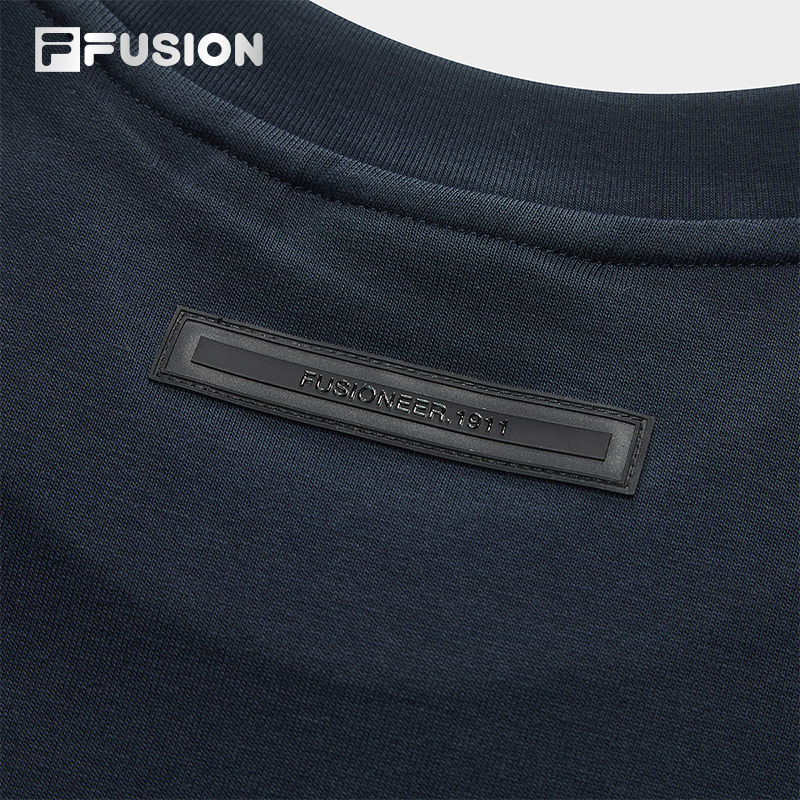 FILA MEN'S FUSIONEER Knitted Short Sleeve Top
