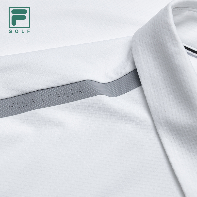 FILA MEN'S GOLF Knitted Short Sleeve Polo Shirt