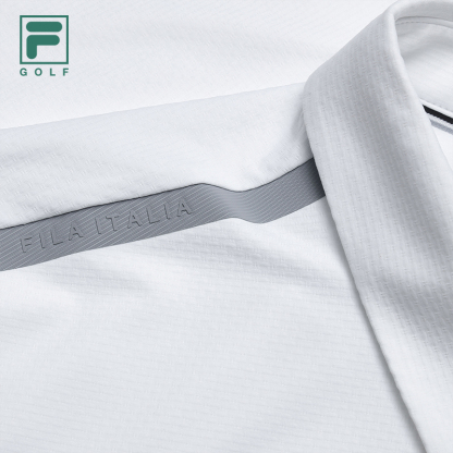 FILA MEN'S GOLF Knitted Short Sleeve Polo Shirt