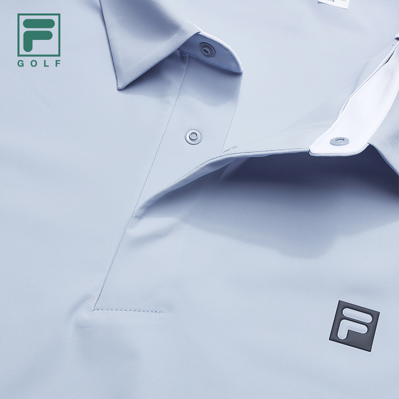 FILA MEN'S GOLF Knitted Short Sleeve Polo Shirt