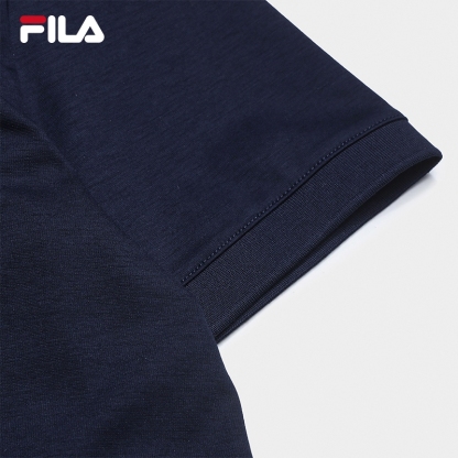 FILA MEN'S HERITAGE Knitted Short Sleeve Polo Shirt