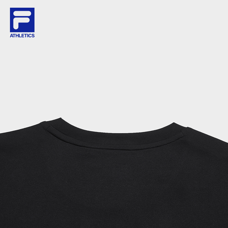 FILA MEN'S FITNESS Knitted Short Sleeve Top