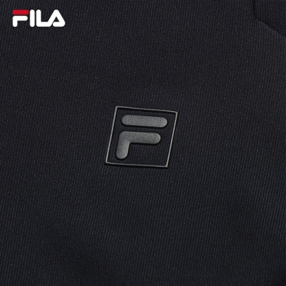 FILA CORE Men WHITE Knitted Pants NAVY