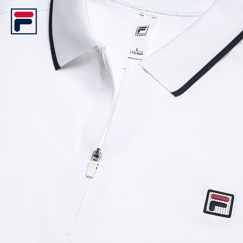 FILA CORE Men's TENNIS ATHLETICS Short Sleeve Polo