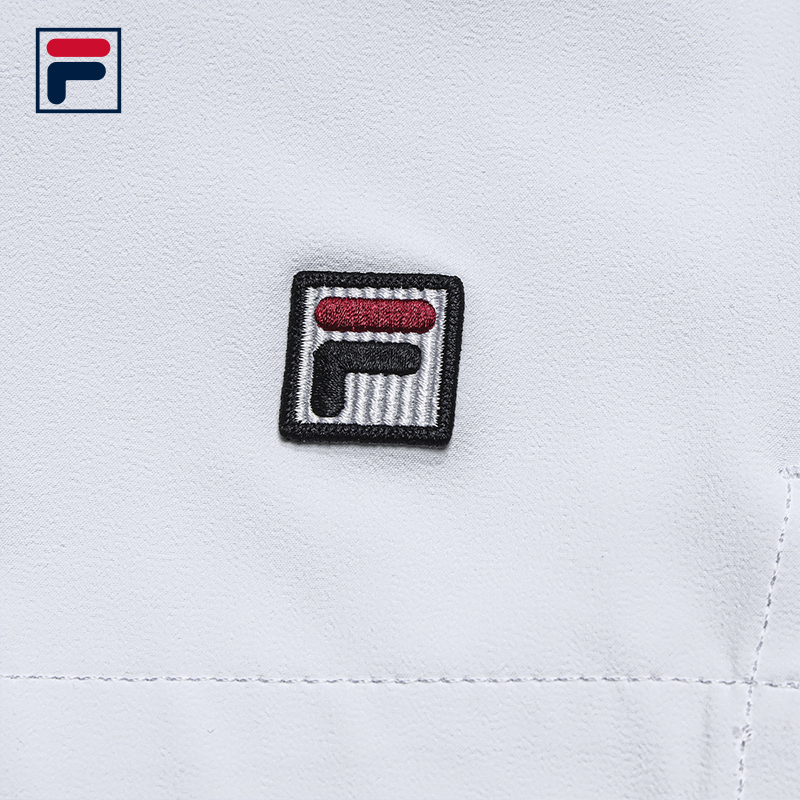 FILA CORE Men's TENNIS Woven MATCH Shorts in White