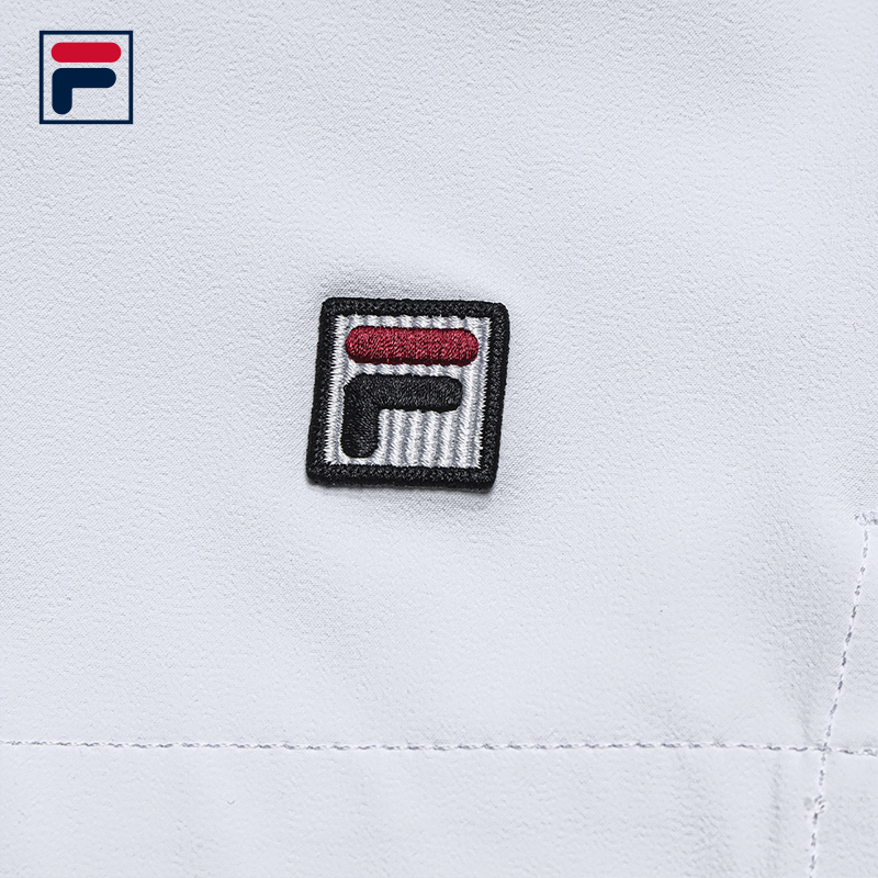 FILA CORE Men's TENNIS Woven MATCH Shorts in White