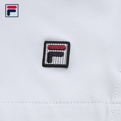 FILA CORE Men's TENNIS Woven MATCH Shorts in White