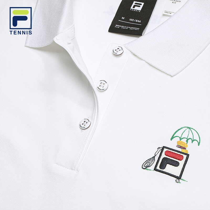 FILA CORE Women's TENNIS COURT Short Sleeve Polo