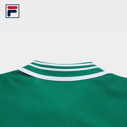 FILA CORE Women's TENNIS Premium Knit Top in Green