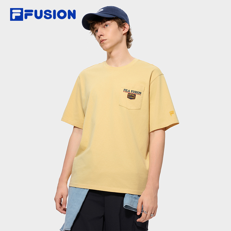 FILA FUSION Men WORKWEAR Knit Short Sleeve Tee