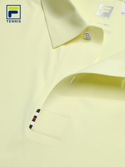 FILA MEN'S TENNIS Knitted Short Sleeve Polo Shirt