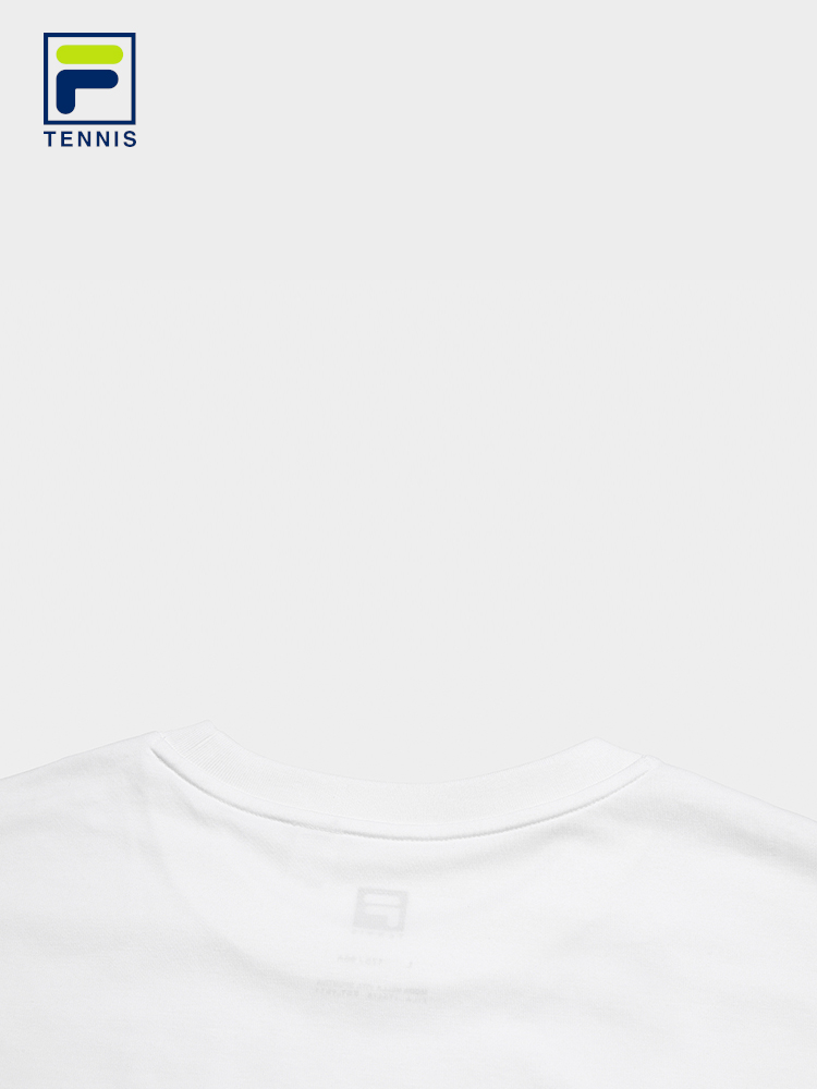 FILA MEN'S TENNIS Knitted Short Sleeve Top