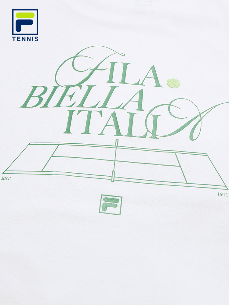 FILA WOMEN'S TENNIS Knitted Short Sleeve Top