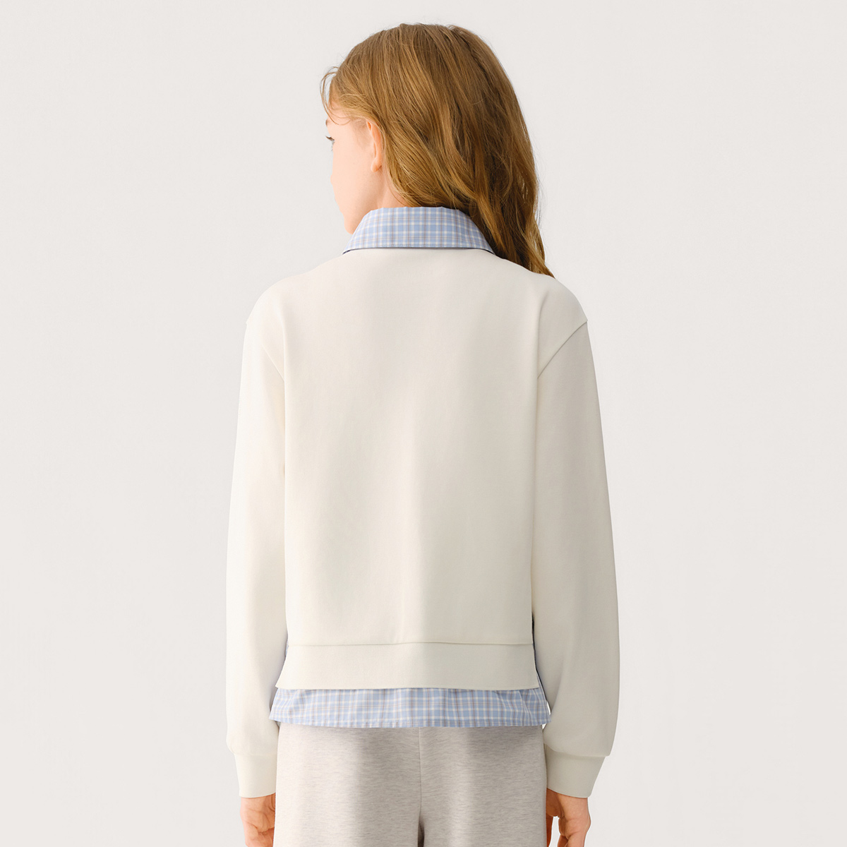 FILA KIDS CROSS OVER Girls Sweatshirt in White
