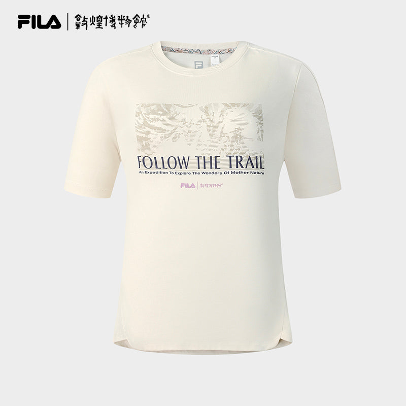 FILA CORE ATHLETICS EXPLORE X DUNHUANG MUSEUM Women Short Sleeves