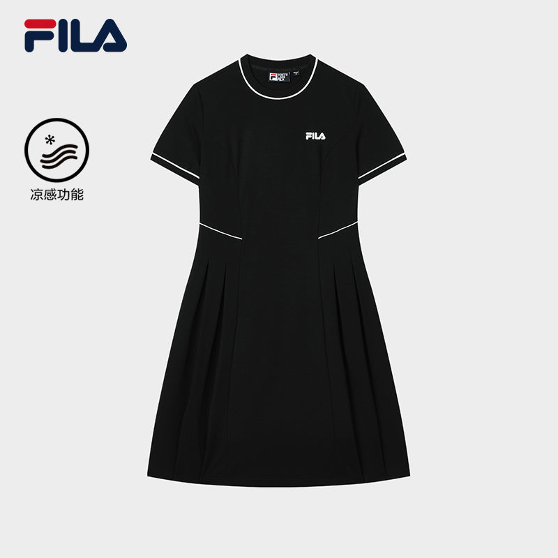FILA CORE LIFESTYLE HERITAGE Women Dress (Black)