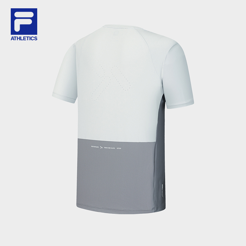 FILA ATHLETICS Men Knitted Short Sleeve Top