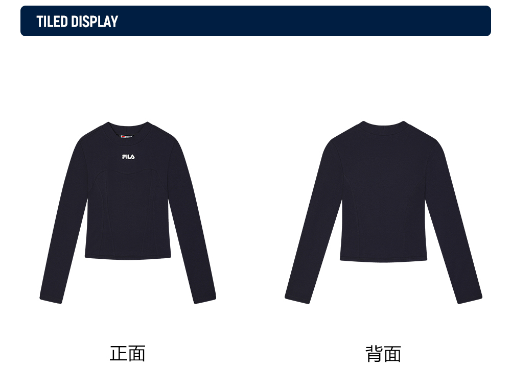 FILA CORE LIFESTYLE FILA ORIGINALE WINTER TENNIS CLUB Women Sweatshirt (Navy)