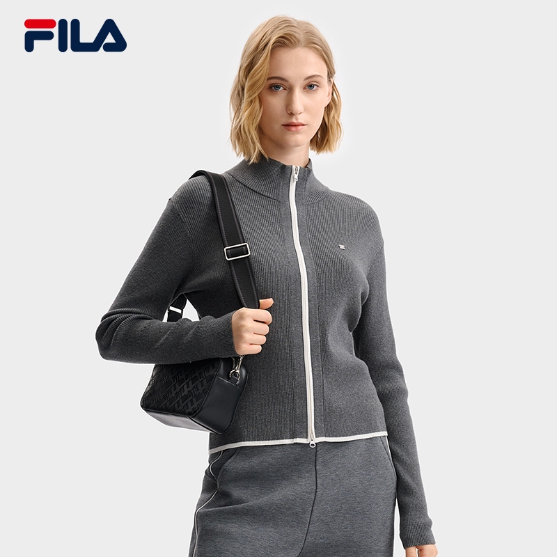 FILA CORE LIFESTYLE WHITE Women Jacket