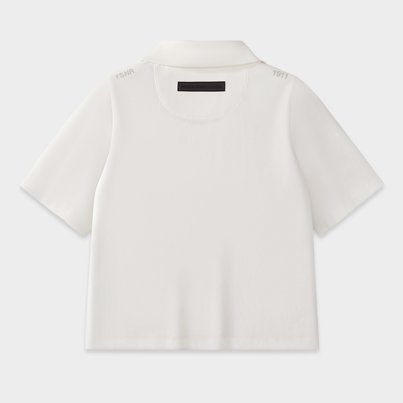 FILA FUSION LIFE FUSIONEER DOWNTOWN DRIFT Women Short Sleeve Polo (Violet / White)