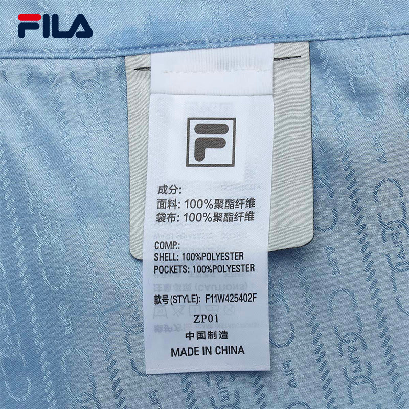 FILA CORE x MILANO Women Long Sleeve Shirt in Blue
