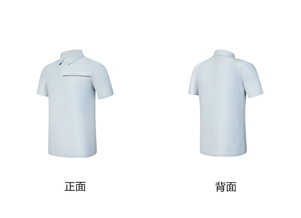 FILA CORE ATHLETICS GOLF SLOPS TO FIELD Men Polo T-shirt (Black / Light Blue / Navy)