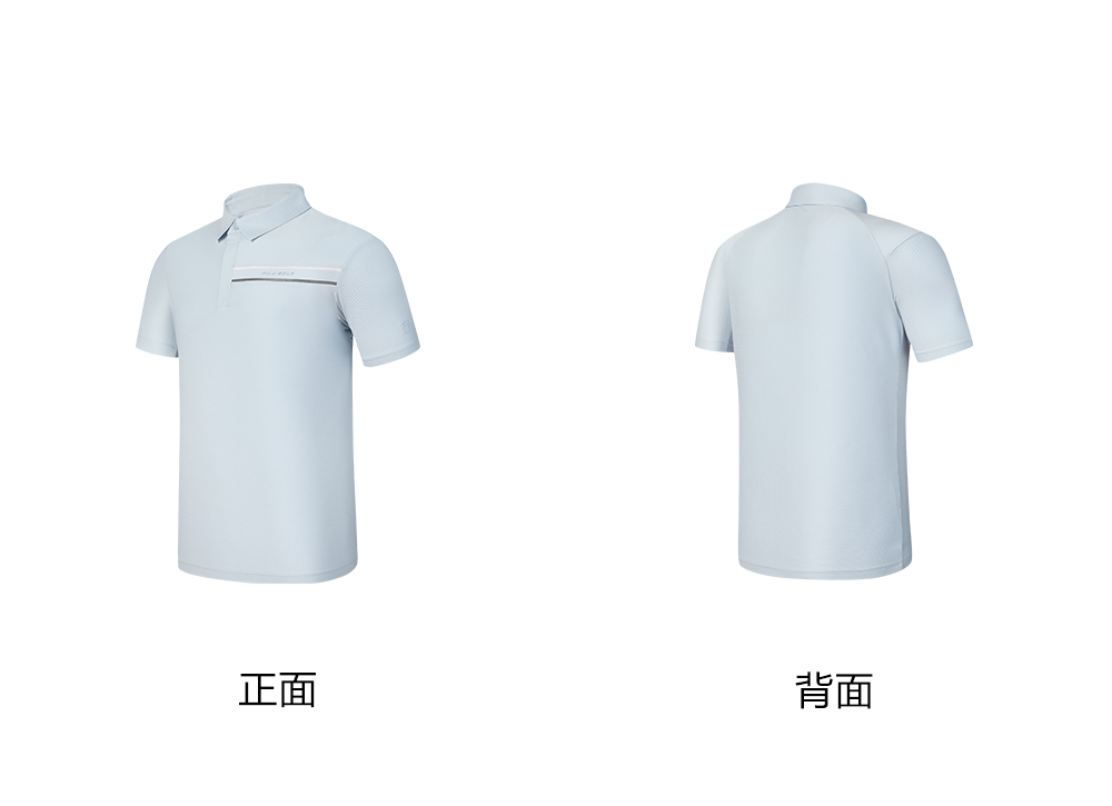 FILA CORE ATHLETICS GOLF SLOPS TO FIELD Men Polo T-shirt (Black / Light Blue / Navy)