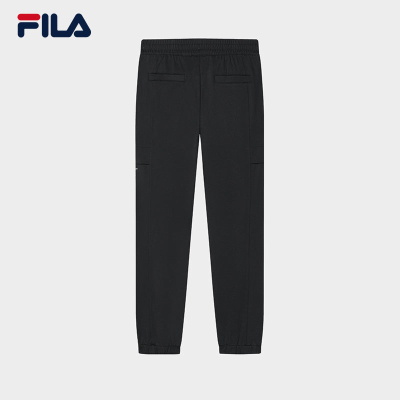FILA CORE WHITE LINE Men Knit Pants in Black