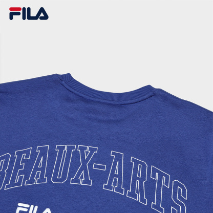FILA CORE x ETUDES ANOTHER CLUB Men's Pullover Sweater in Blue