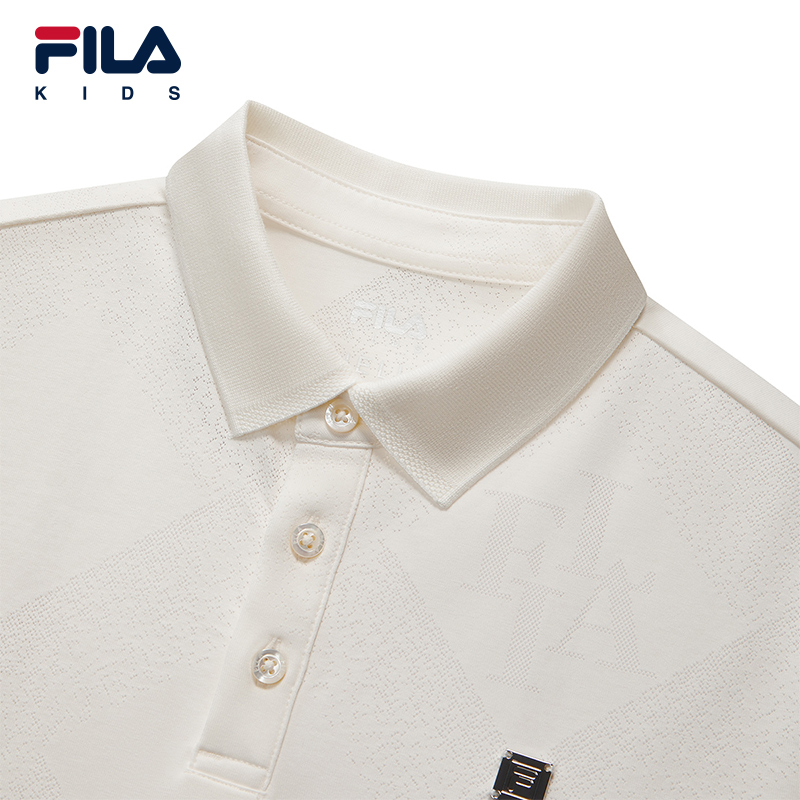 FILA KIDS WHITE LINE Boys Polo T-shirt
