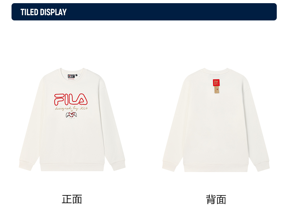 FILA CORE LIFESTYLE ORIGINALE FILA SOPHEY Men Sweatshirt (Black / White)