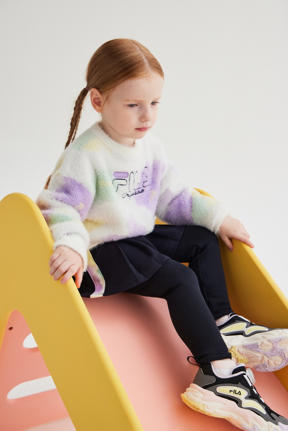 FILA KIDS ORIGINALE Girl's Sweater in Full Print