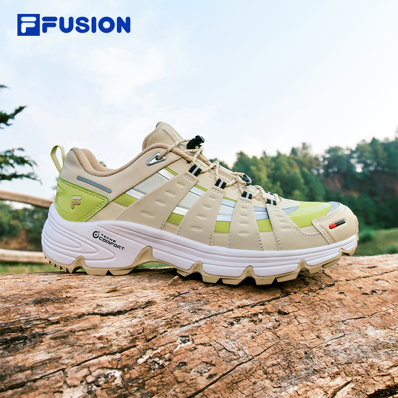 FILA FUSION COMO X Women Sneakers（White/Green）