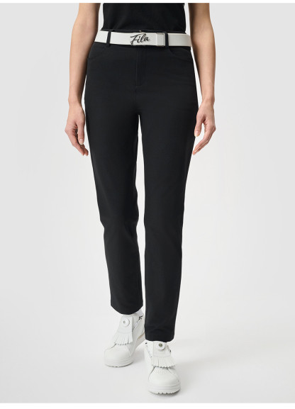 FILA CORE ATHLETICS GOLF STATELY FLORAL Women Woven Pants (Black)