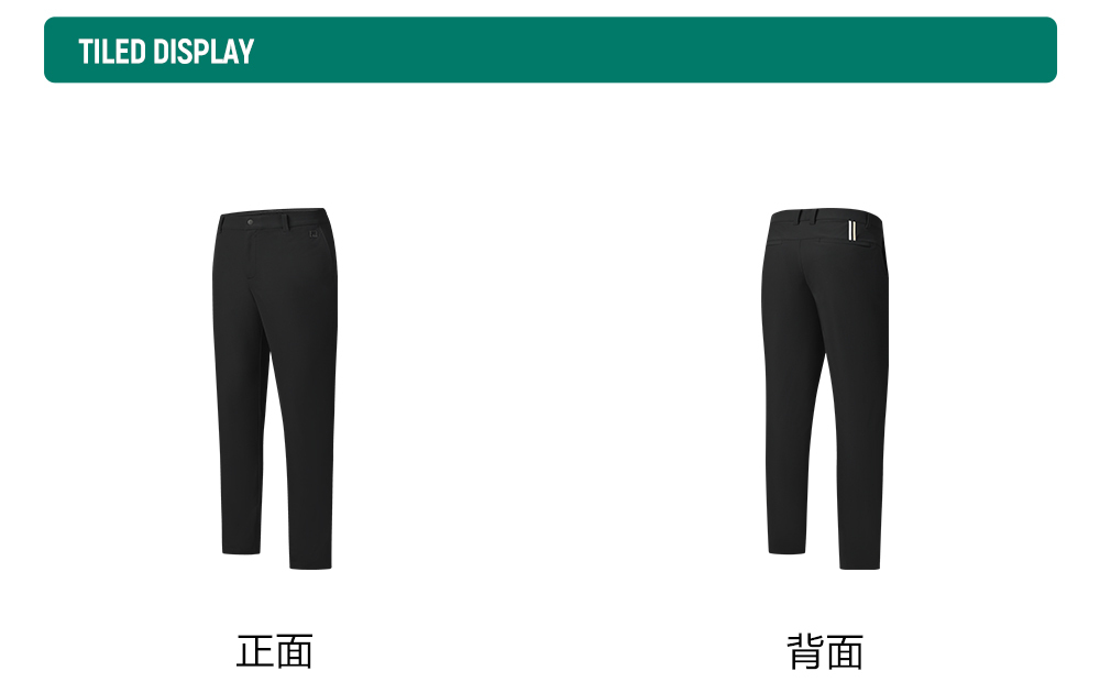 FILA CORE ATHLETICS GOLF STATELY FLORAL Men Knit Pants (Black)