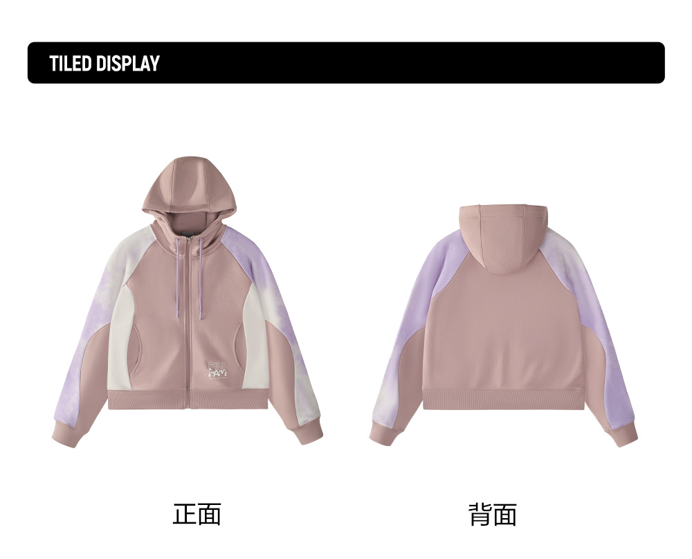 FILA FUSION CROSS OVER FILA FUSION X P.A.M DOWN TO EARTH Women Jacket (Violet)