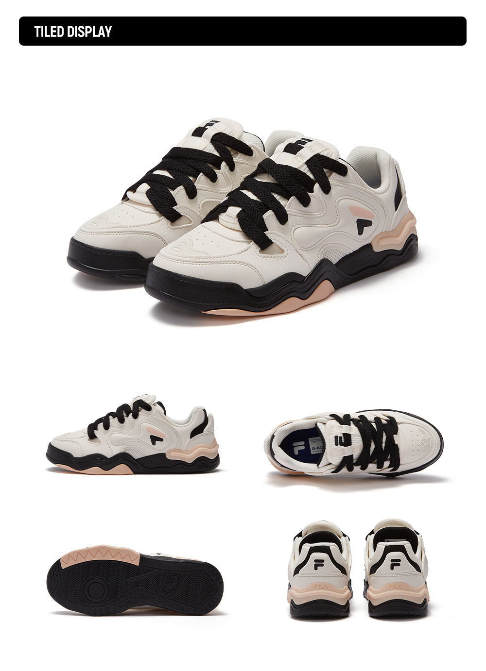 FILA FUSION FUSION KICK DX Women Skate Shoes (Pink / White)